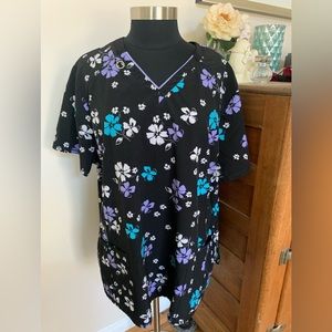 Cherokee Infinity Scrub Top 3X